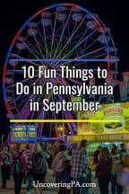 10 exciting things to do in Pennsylvania in September