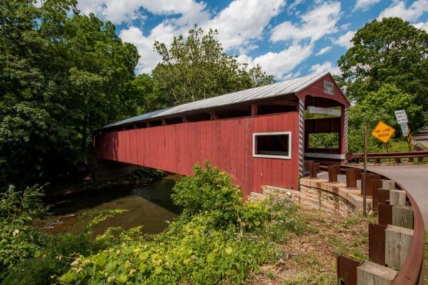 Things to do in Pennsylvania in October: Covered Bridge tour in Columbia County