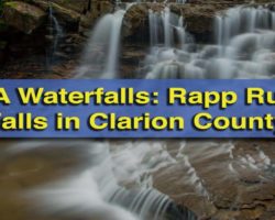 Pennsylvania Waterfalls: How to Get to Rapp Run Falls in Clarion, PA
