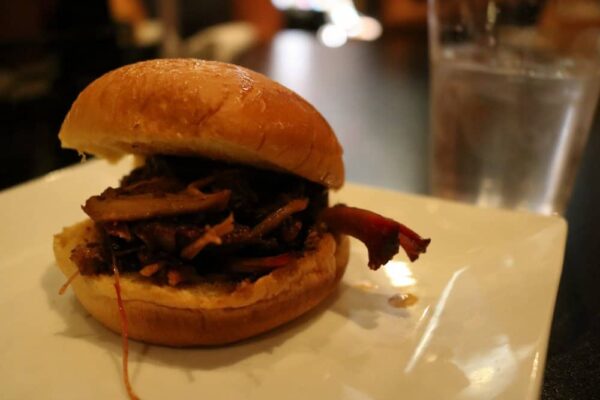 JoBoy's Brew Pub brisket slider