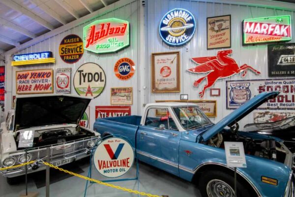 Inside the Eagles Mere Auto Museum in the Endless Mountains of Pennsylvania