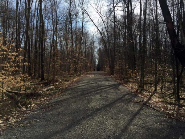 Hiking to Choke Creek Falls in Pinchot State Forest