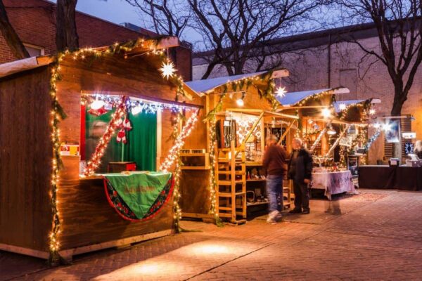 The Christmas markets in Bethlehem, PA