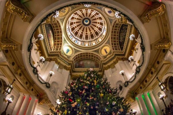 Christmas in Harrisburg: The Pennsylvania Capitol Christmas tree