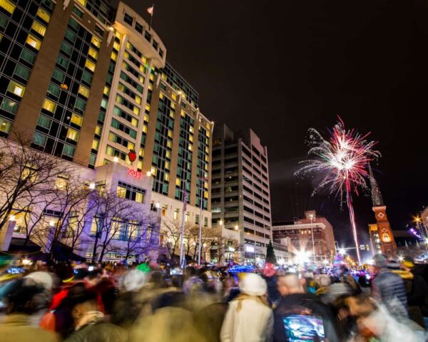 New Year's Eve Fireworks in Harrisburg, PA