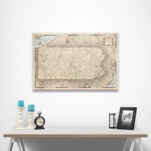 PA Map gift