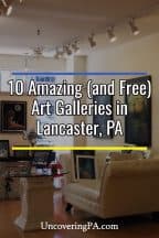 Free art galleries in Lancaster, Pennsylvania