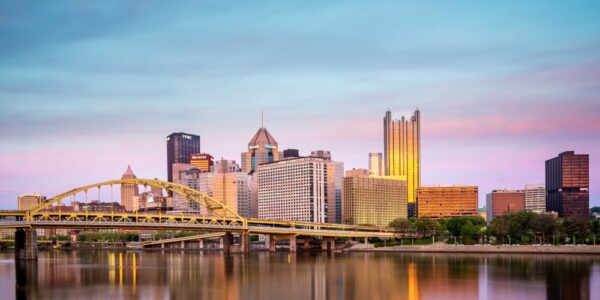 Top Pennsylvania Photos of 2017: Sunset over Pittsburgh