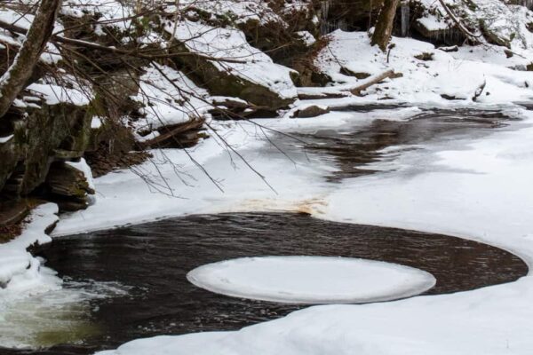 Winter Hiking at Ricketts Glen State Park