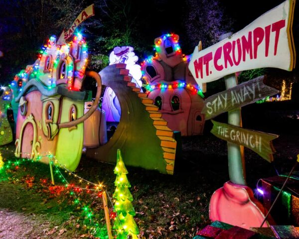 The Grinch at Winter Light Spectacular at the Lehigh Valley Zoo