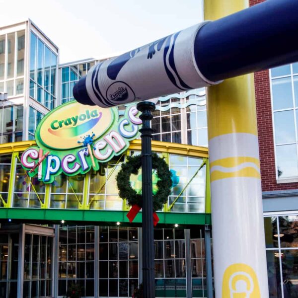 Crayola Experience in downtown Easton, PA.