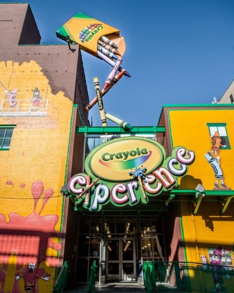 Visiting the Crayola Experience in Easton, Pennsylvania