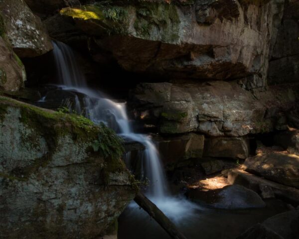 Several drops at Breakneck Falls in McConnells Mill State Park