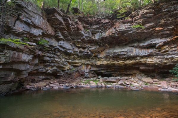 Copperas Rock in Huntingdon County's Trough Creek State Park