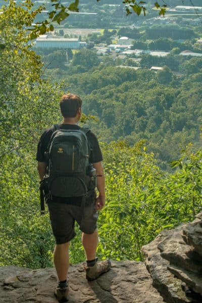 Hiking Mount Nittany to a vista