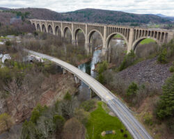 Roadtripping to the Imposing Tunkhannock Viaduct in Nicholson, PA