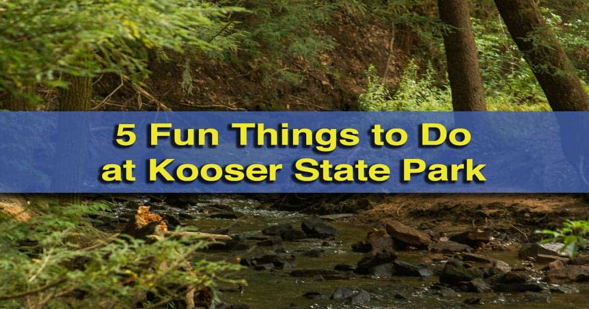 Things to do in Kooser State Park