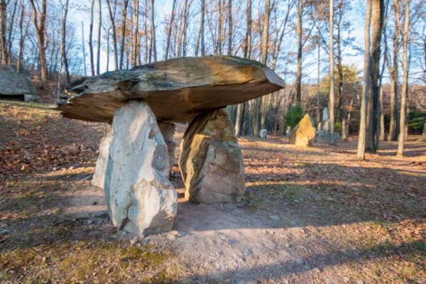 Hiking at Columcille Megalith Park