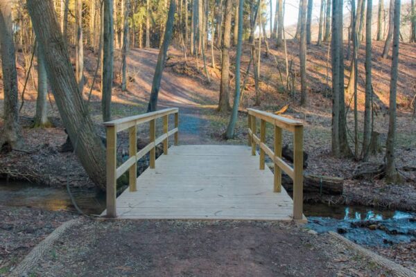 Hiking in Detweiler Park near Harrisburg, Pennsylvania