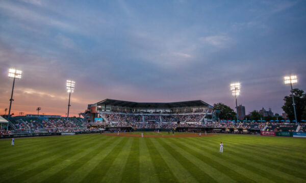 FNB Field on City Island in Harrisburg.