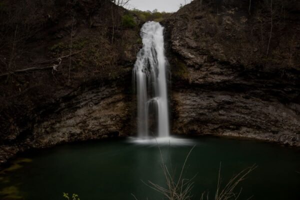 Hinkston Run Falls near Johnstown, Pennsylvania