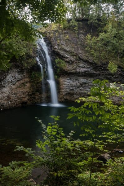 Hinkston Run Falls near Johnstown, Pennsylvania