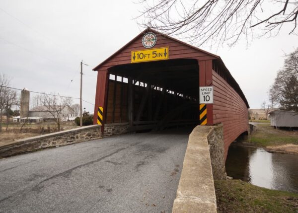 Greismer's Covered Bridge near Reading, Pennsylvania