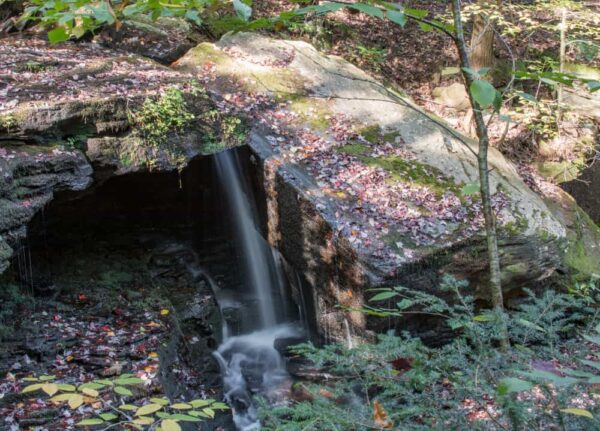 Waterfall on Ketchum Run in Sullivan County, PA