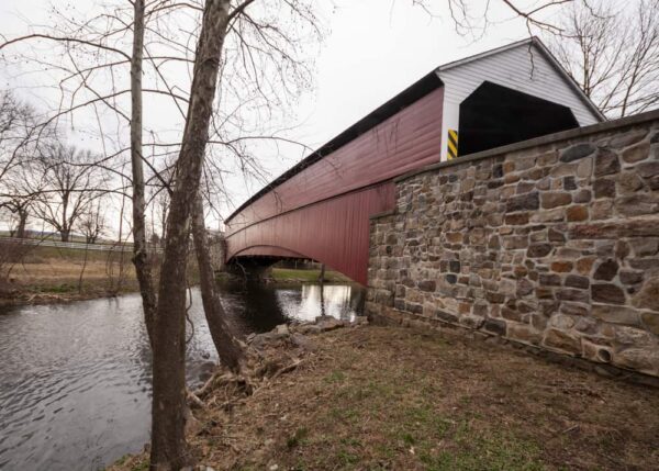 How to get to Pleasantville Covered Bridge in Berks County, PA
