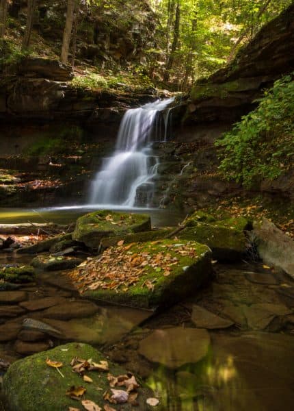 Rode Falls in Loyalsock State Forest