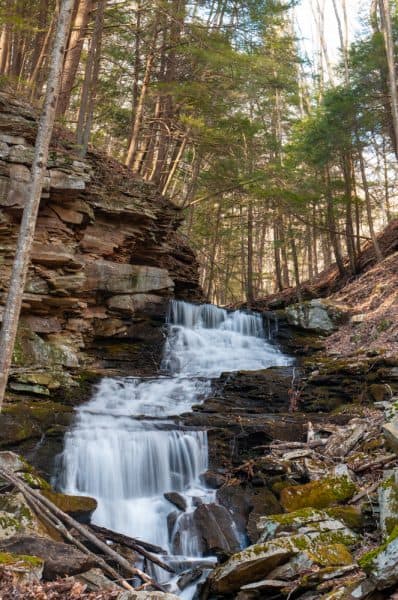 Alpine Falls on the Loyalsock Trail