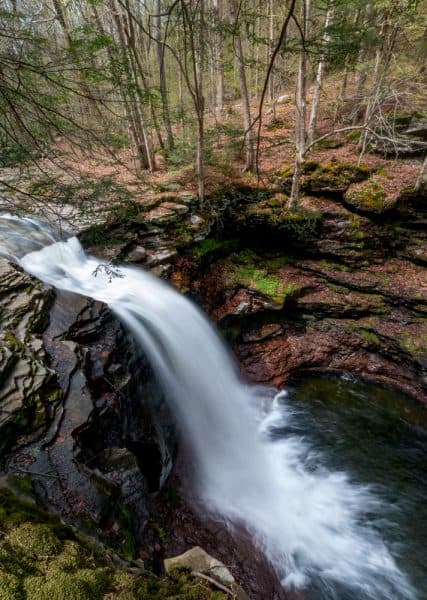 Lewis Falls in State Game Lands 13