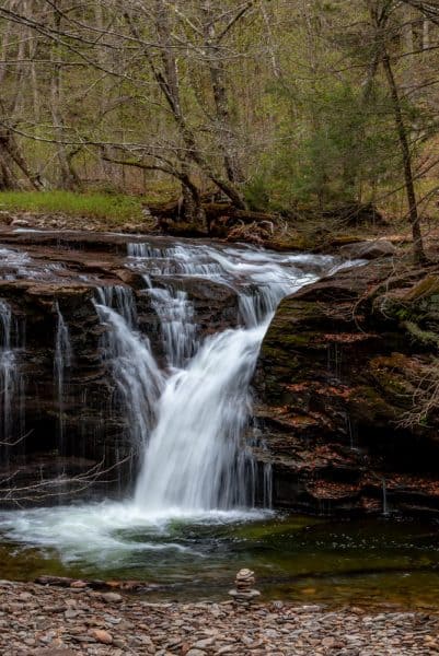 Waterfalls in State Game Lands 13: Twin Falls