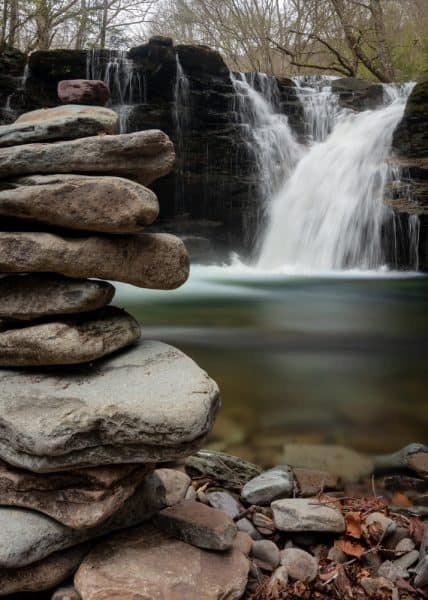 Twin Falls in PA's Endless Mountains