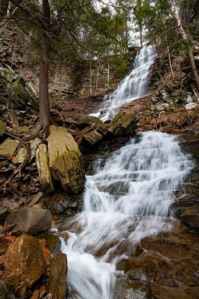 Angel Falls near Worlds End State Park