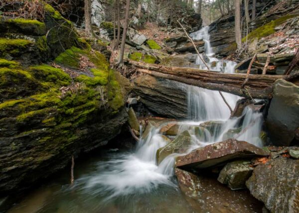 Gibson Falls in Loyalsock State Forest