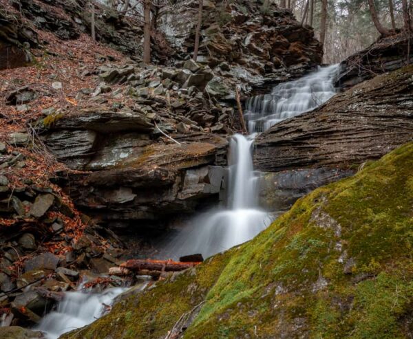 Gibson Falls near the Loyalsock Trail.