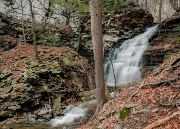 Gibson Falls near Worlds End State Park