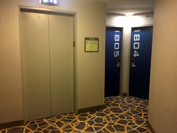 Inside the Embassy Suites in Philadelphia, PA