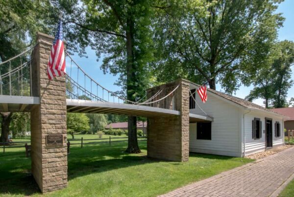 John Roebling workshop in Saxonburg, Pennsylvania