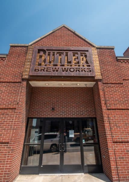 Exterior of Butler Brew Works in Butler, PA