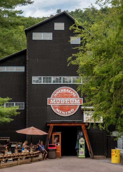 Anthracite Museum at Knoebels Amusement Resort in Pennsylvania