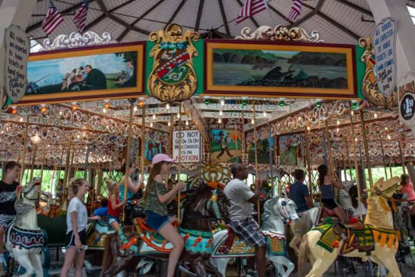 Grand Carousel at Knoebels in PA