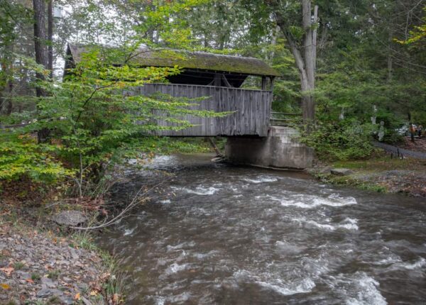 Covered bridges at Knoebels