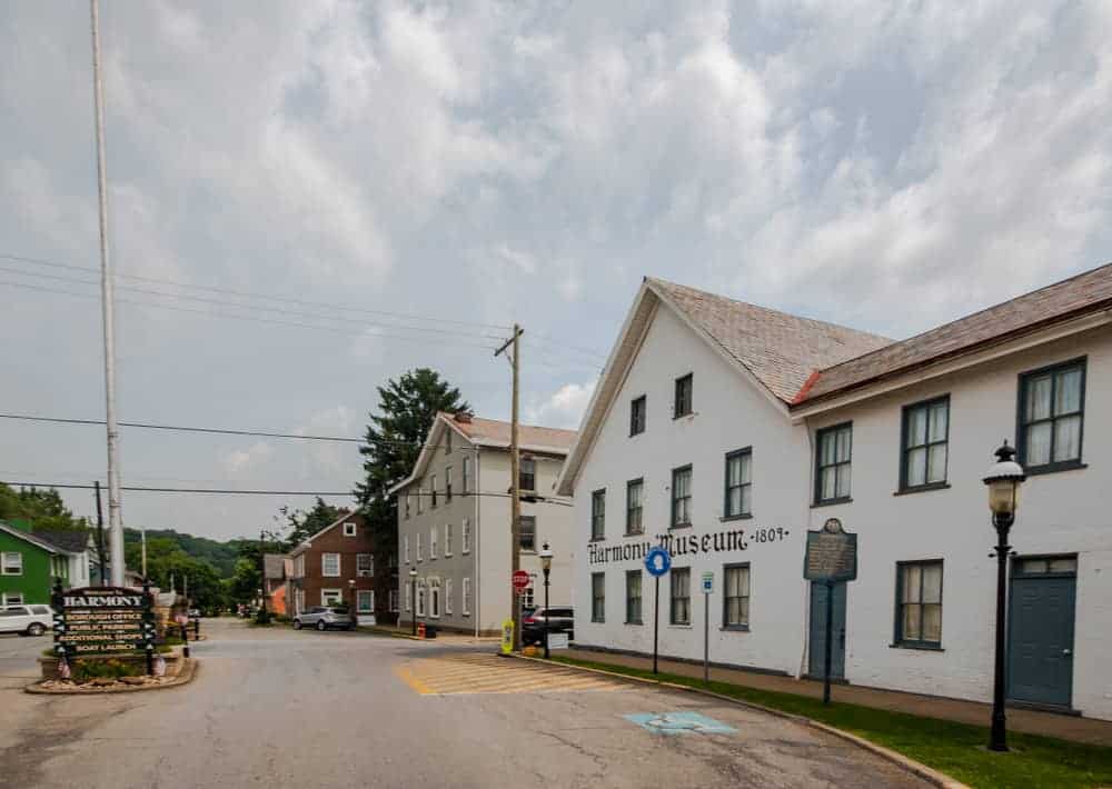 The Harmony Museum in Butler County, PA