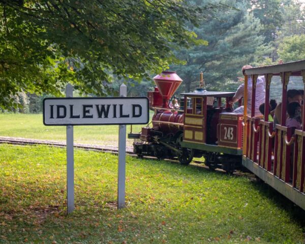 train ride at Idlewild and SoakZone in Ligonier, PA