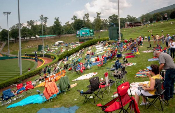 Hillside at Lamade Stadium in South Williamsport, PA