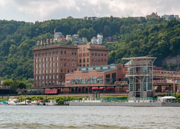 Station Square from the Monongahela River in Pittsburgh