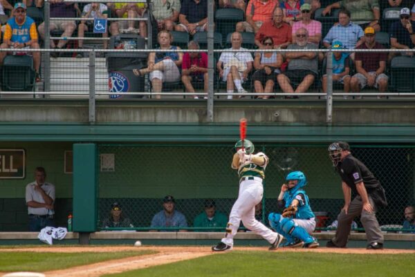 Game at Volunteer Stadium during the Little League World Series in Lycoming County, PA