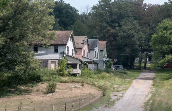 Homes in Yellow Dog Village near Kittanning, Pennsylvania